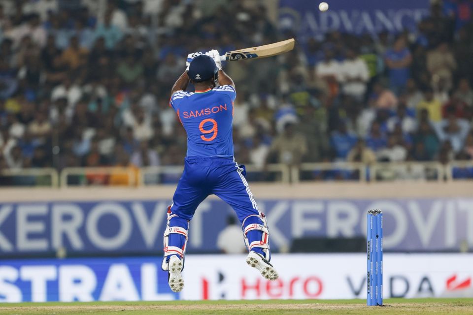 Sanju Samson bashed 82 off 40 balls