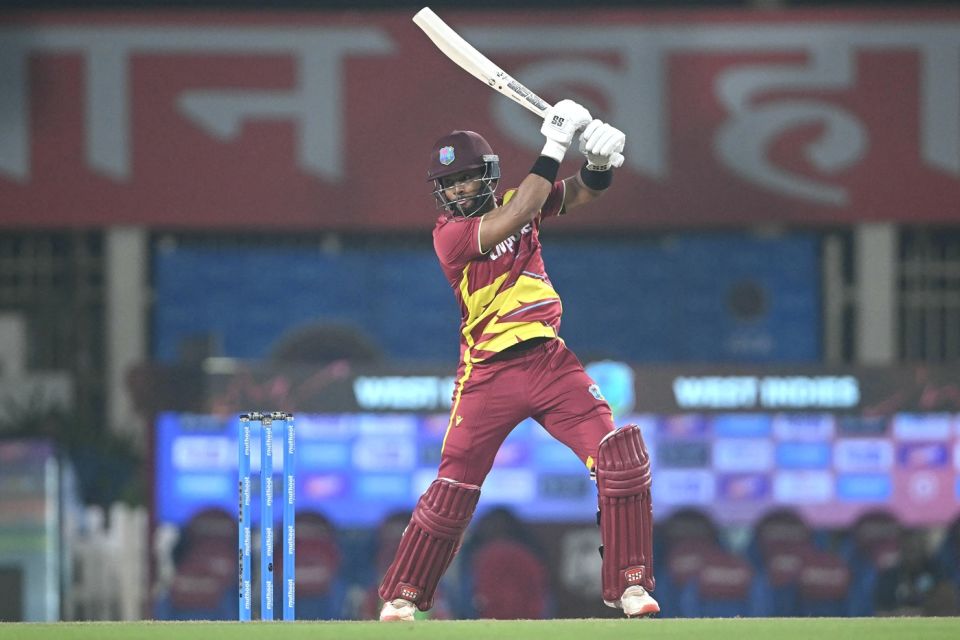 Shai Hope made his second T20I century