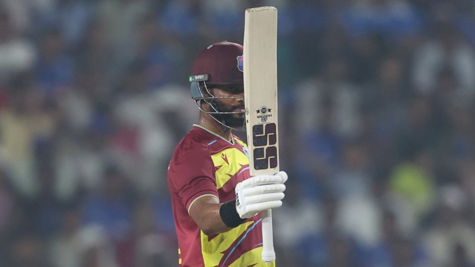 Shai Hope hit an unbeaten 102