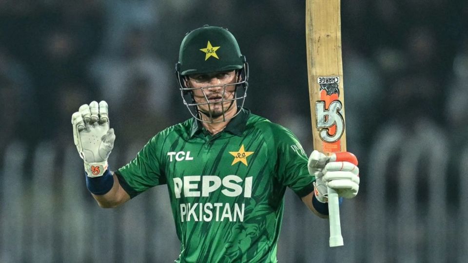 Maaz Sadaqat was back in the Pakistan XI