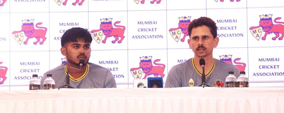 Mumbai's new vice-captain Ayush Mhatre [L] is also out with an injury