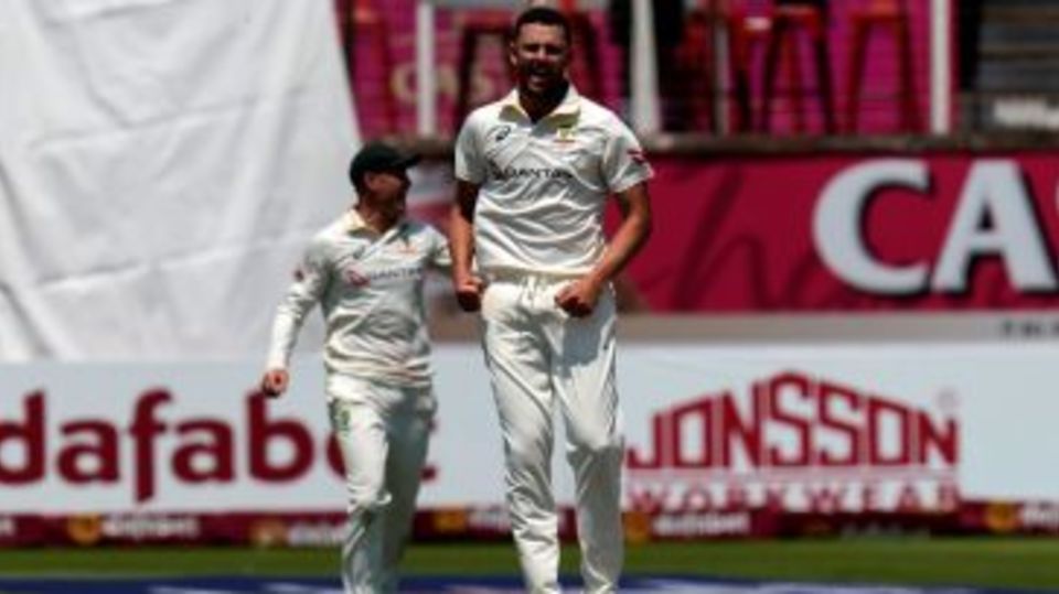 Josh Hazlewood took career-best figures of 6 for 49