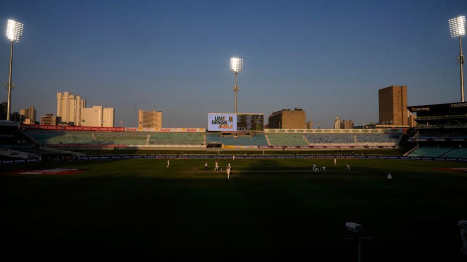 A total of just under 20,000 fans attended the Durban Test