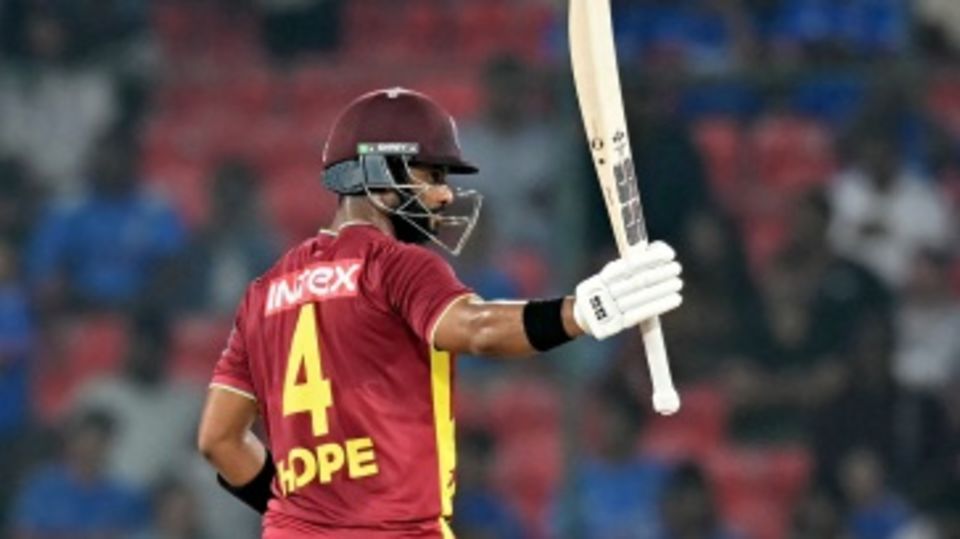 Shai Hope continued his prolific run of form with another fifty-plus score
