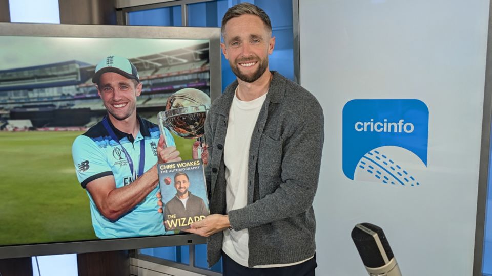 Chris Woakes in the Switch Hit studio