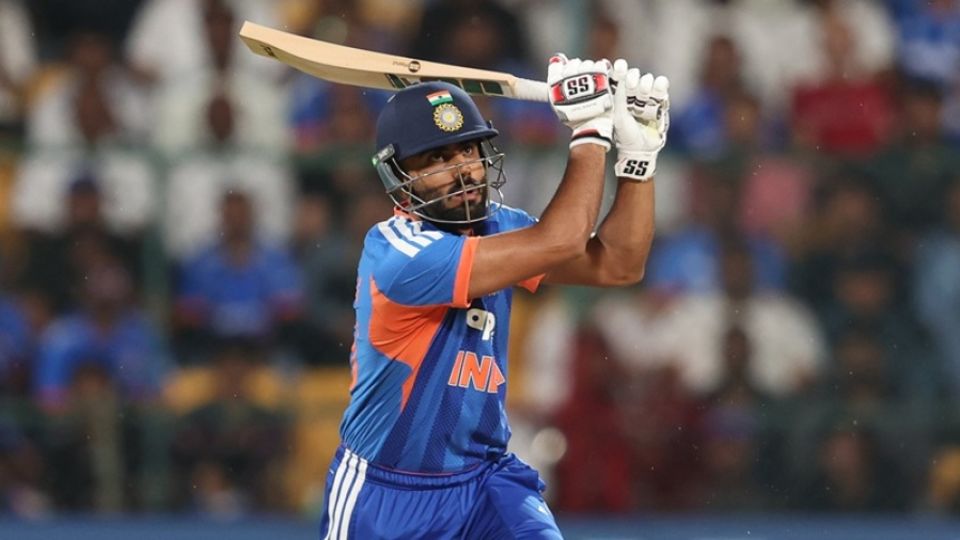Naman Dhir was 24 not out off just six balls