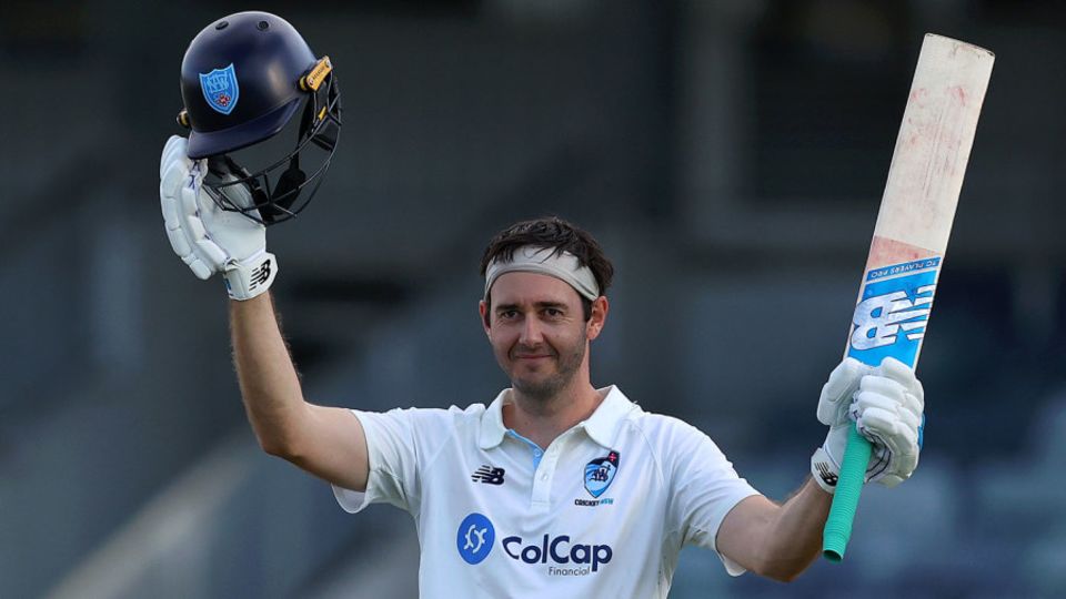 Kurtis Patterson's hundred was part of a dominant batting display