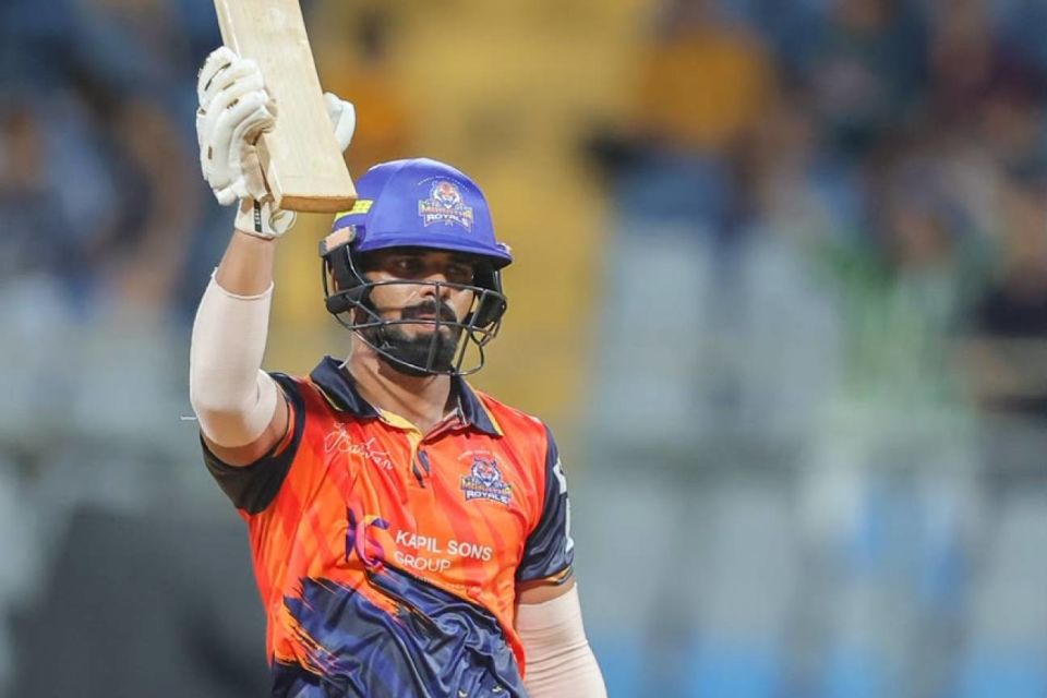 Chinmay Sutar had a good run for MSC Maratha Royals at the Mumbai T20 League this year