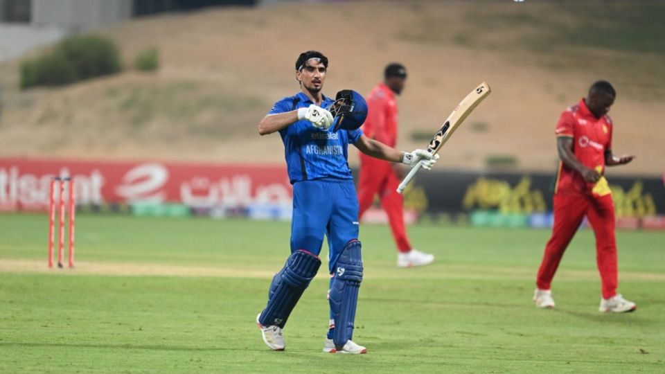 Sediqullah Atal made 102 against Zimbabwe
