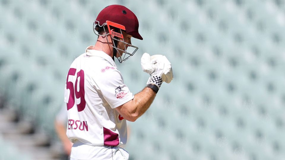 Jimmi Peirson punches the air after securing victory