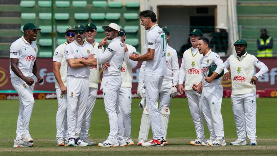 Marco Jansen got 5 for 33, his second five-for in his last three Tests