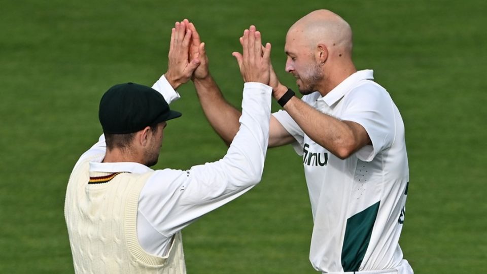Gabe Bell bagged three wickets on day three