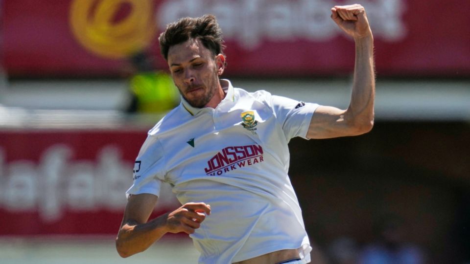 Marco Jansen took his five-for in just 58 balls, that's a wicket just under every two overs
