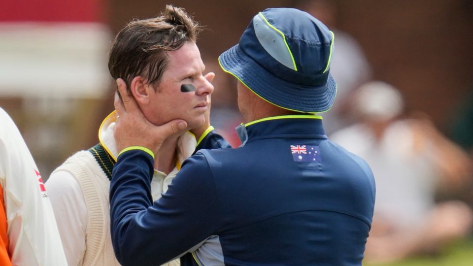 Steven Smith's neck needed medical attention
