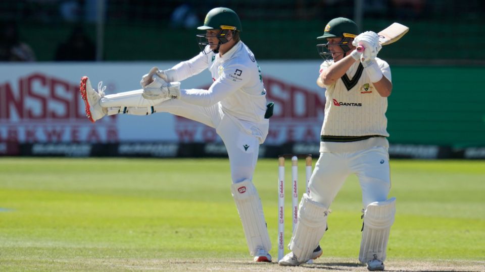 Ryan Rickelton has been standing up to the stumps to seam bowlers frequently in this series