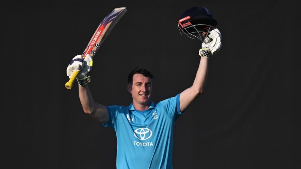 Harry Brook scored England's first double-ton in ODIs