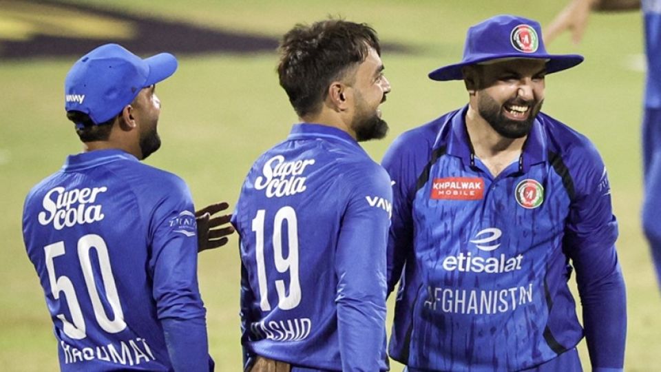 Rashid Khan finished with 3 for 41