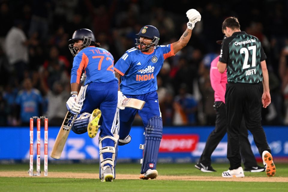 Tilak Varma and Nitish Kumar Reddy complete the win