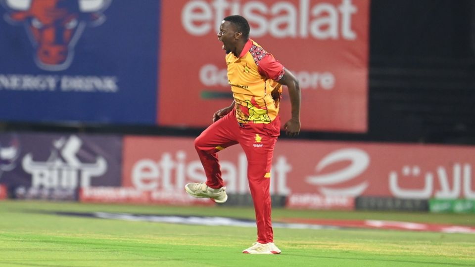 Ernest Masuku took two wickets in the powerplay