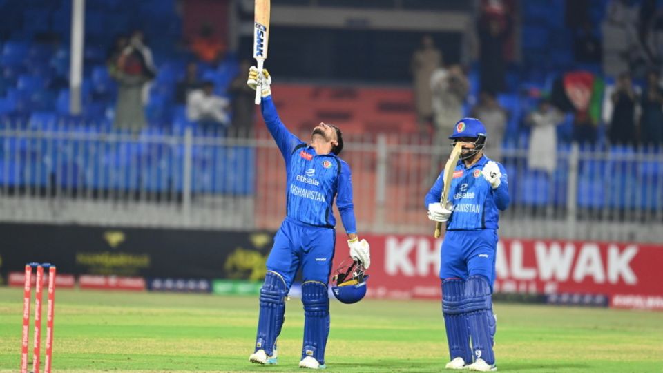 Ijaz Ahmad Ahmadzai made a rapid fifty for Afghanistan