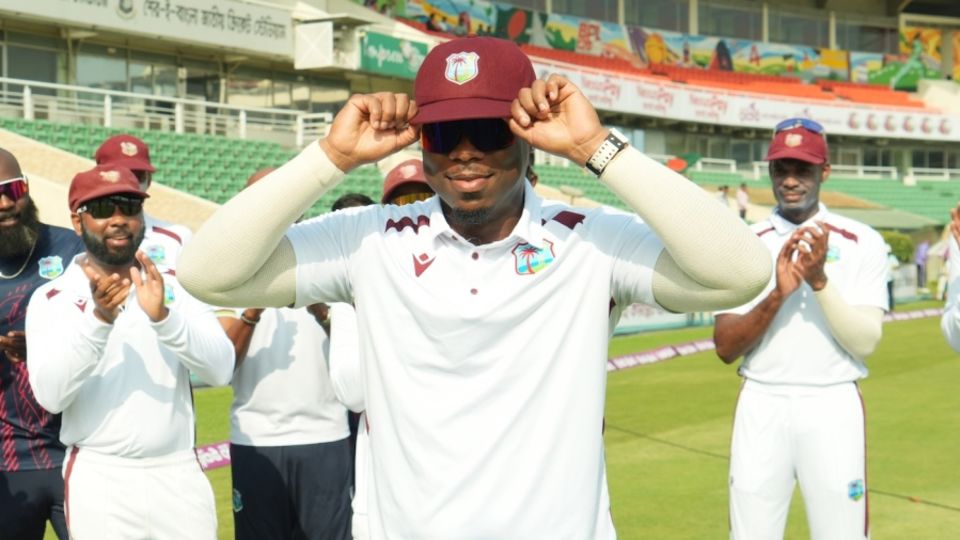 Joshua Bishop has made his Test debut