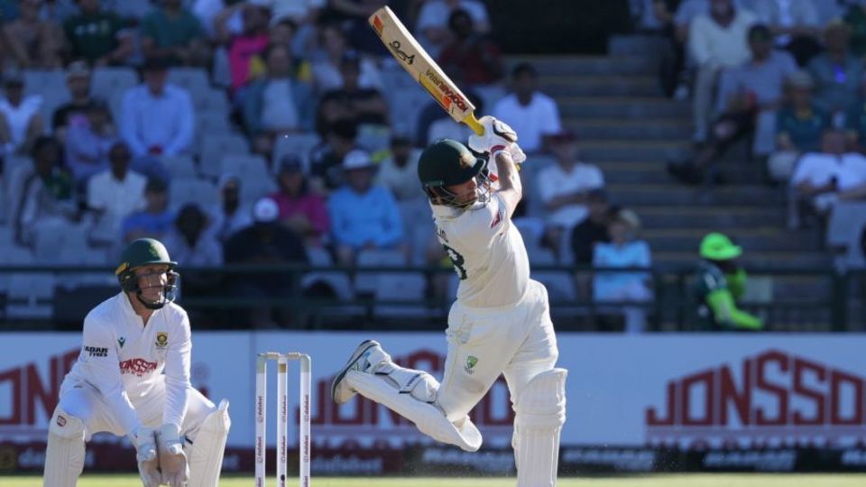 Josh Inglis scored an unbeaten 85 to take Australia into the lead