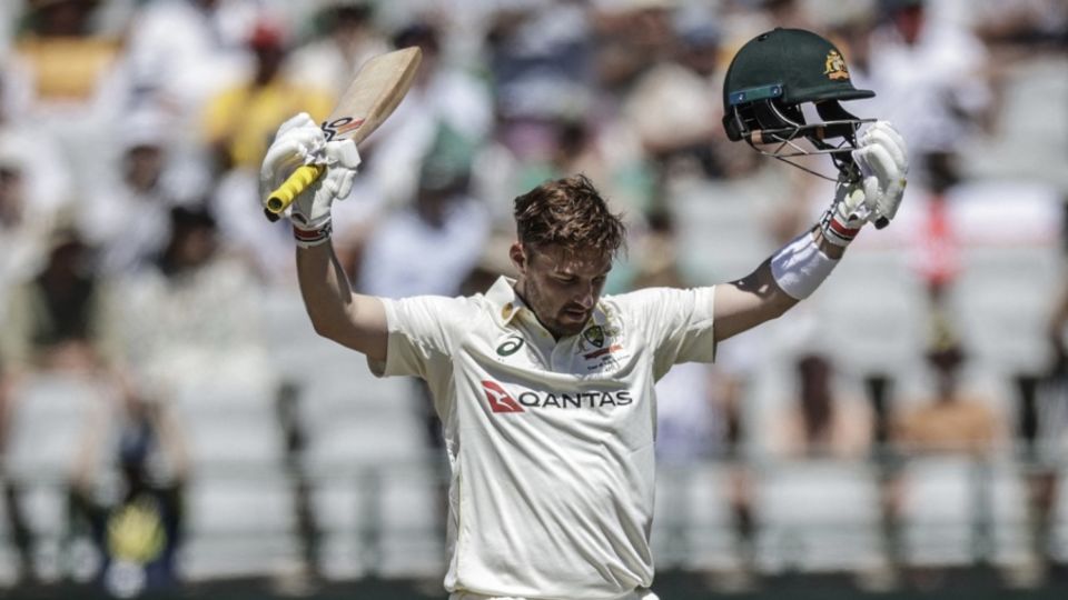 Josh Inglis brought up his second Test century