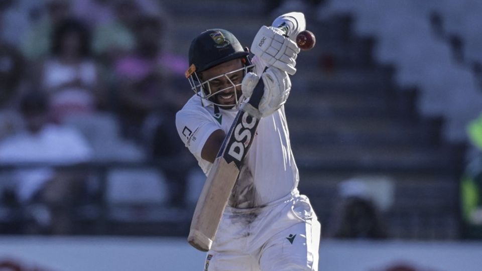 Temba Bavuma was tested by some sharp short bowling