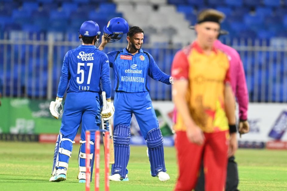 Azmatullah Omarzai brought up his maiden century in 44 balls