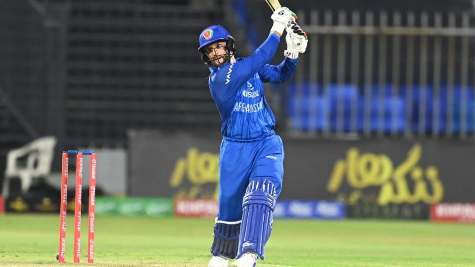 Azmatullah Omarzai struck 12 sixes in his century
