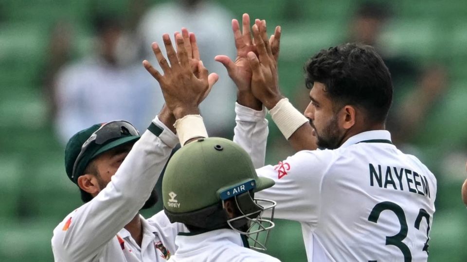 Nayeem Hasan bagged 4 for 33