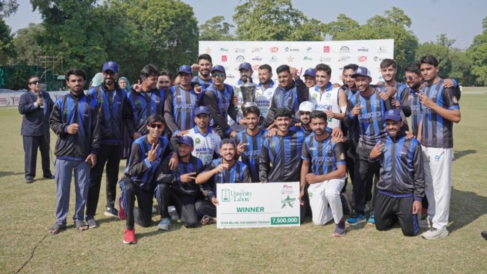 Markhor IT Solutions won their maiden President's Trophy Grade-I title