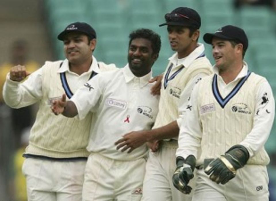 Muttiah Muralitharan: always friendly on and off the field