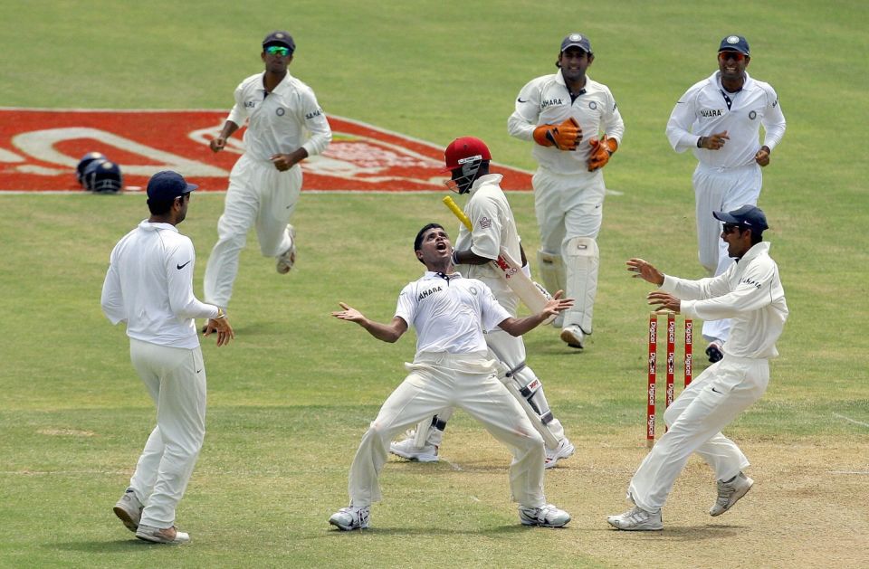 Lara who? Sreesanth had his fair share of prize scalps in Test cricket