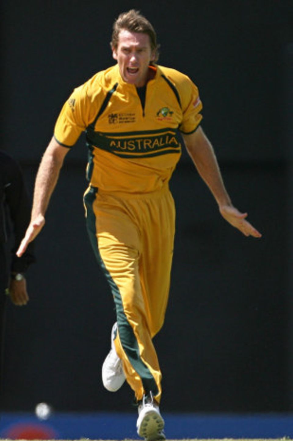 Lean and mean: McGrath got his international wickets at under 22