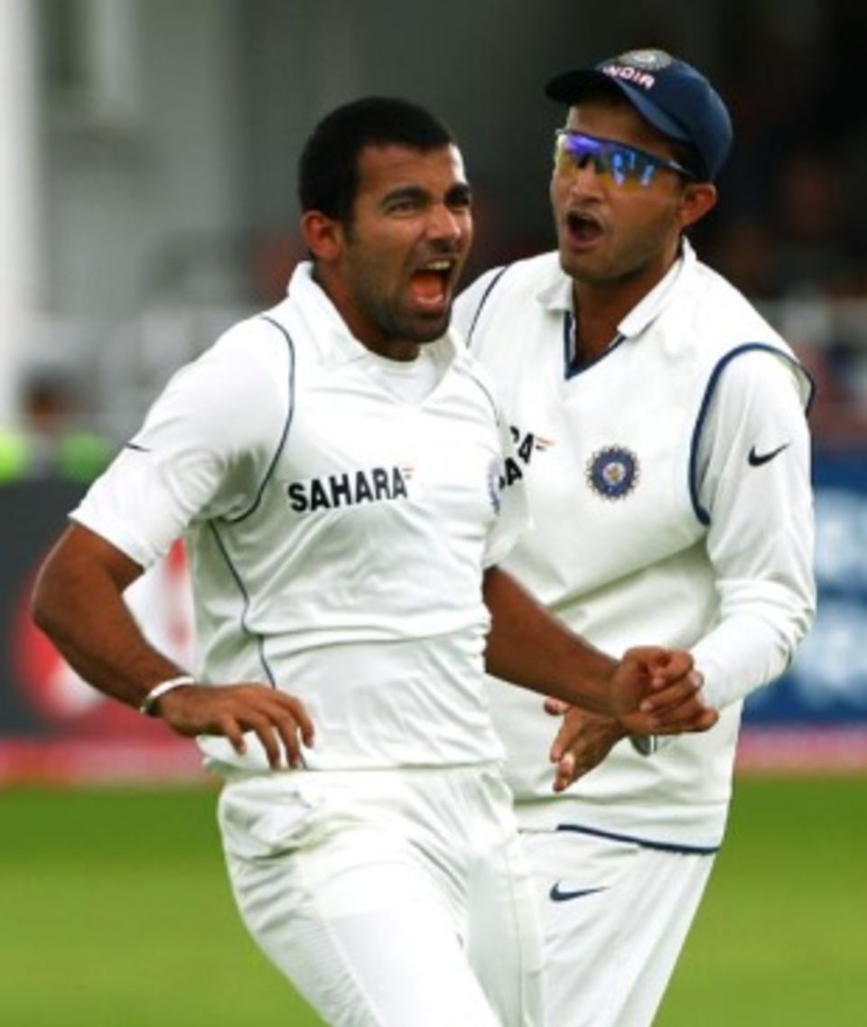Sourav Ganguly: "The BCCI has planned his [Zaheer Khan's] schedule well."