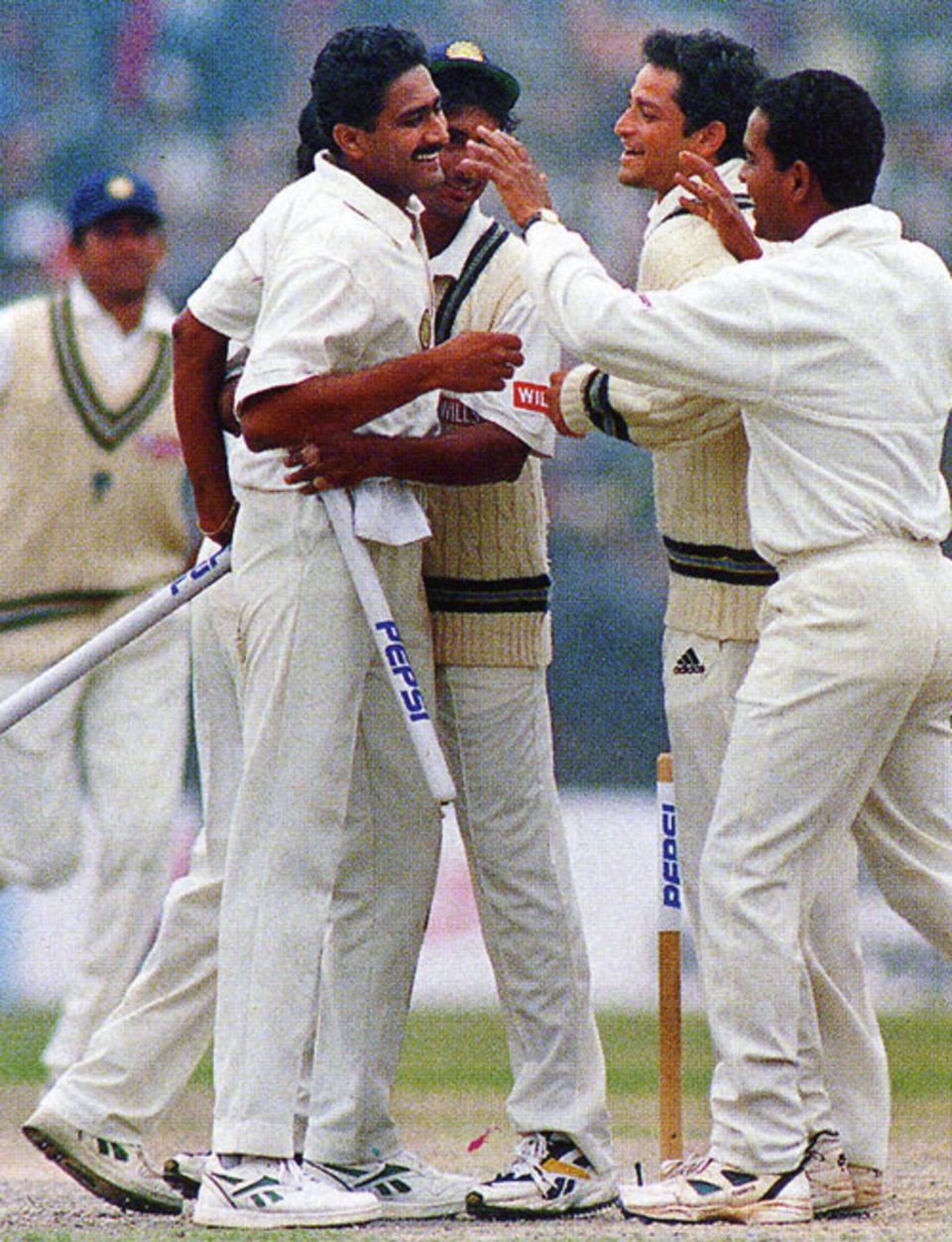 The highlights of India-Pakistan cricket include Anil Kumble's ten-for