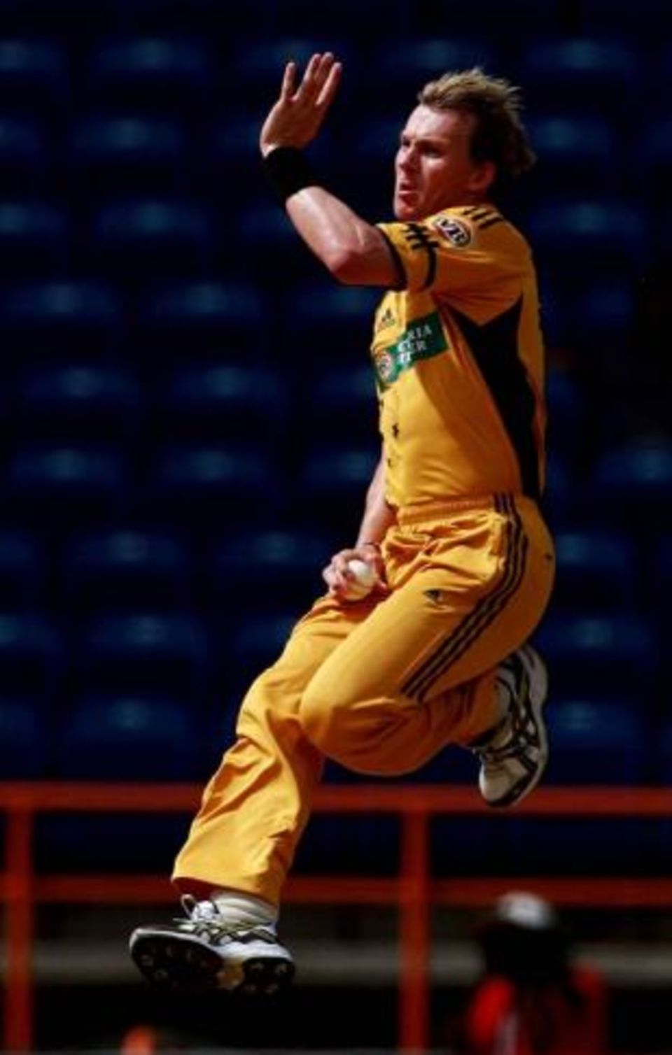 Brett Lee hasn't played for Australia in coloured clothes since the West Indies tour in July