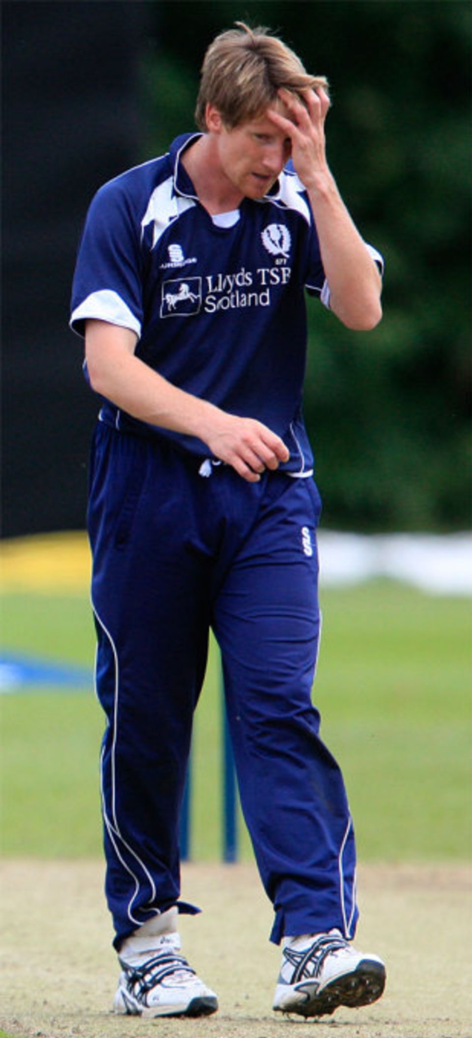 "Some harsh words" were reportedly exchanged between John Blain and his captain, Gavin Hamilton