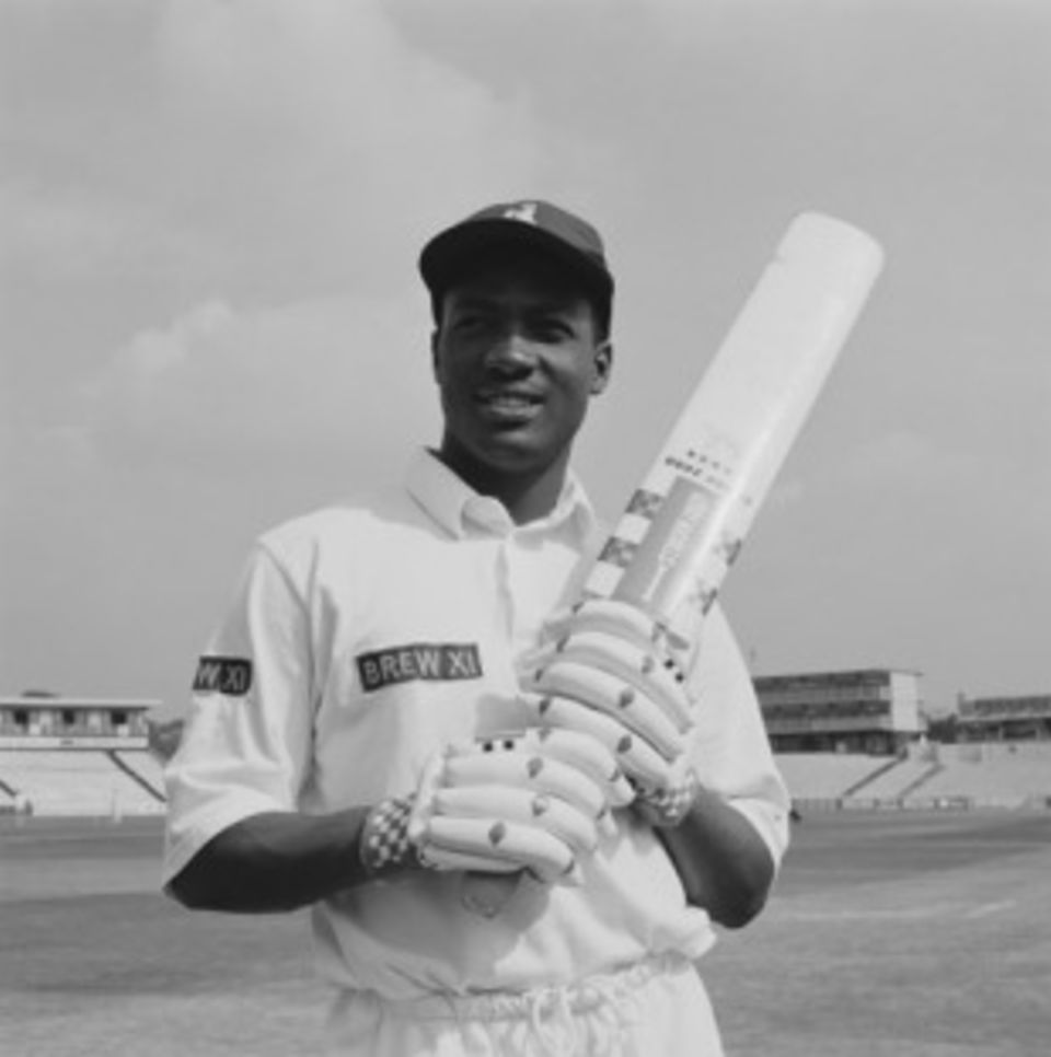 Brian Lara had modest returns at the first Under-19 World Cup