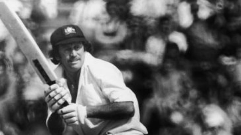 Ian Chappell places it fine down the leg side