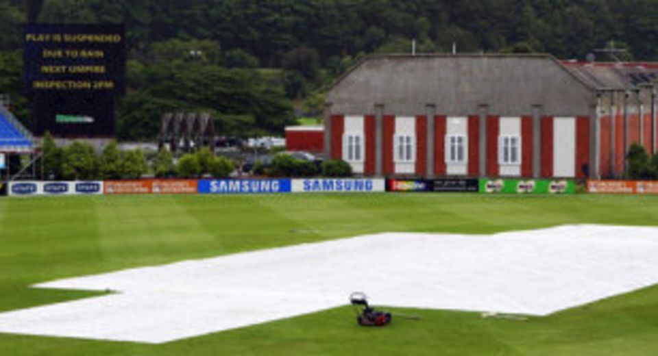 Much of the action on the tour was interrupted by bad weather
