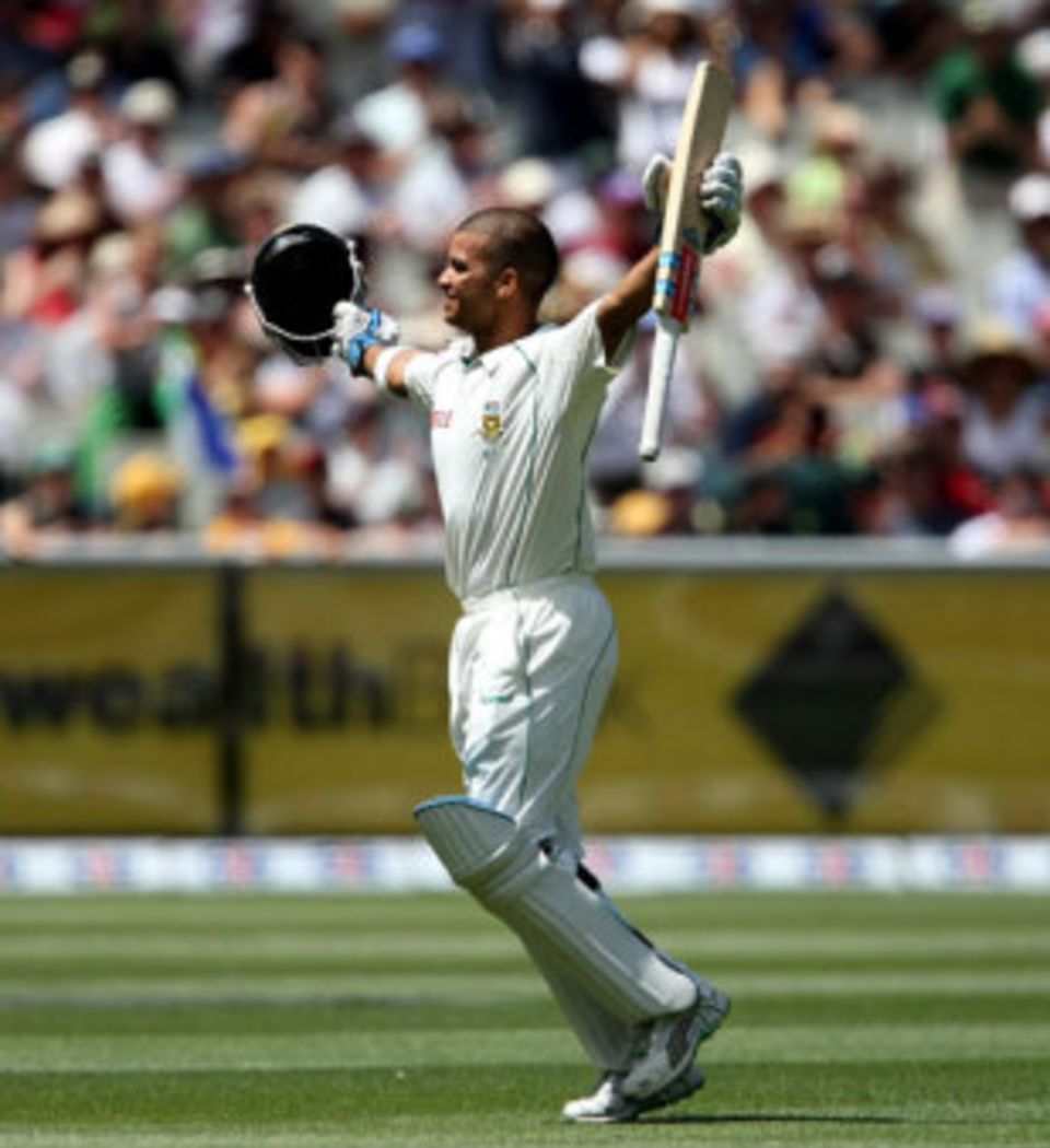 JP Duminy announced his arrival on the Test scene with a match-winning century in Melbourne