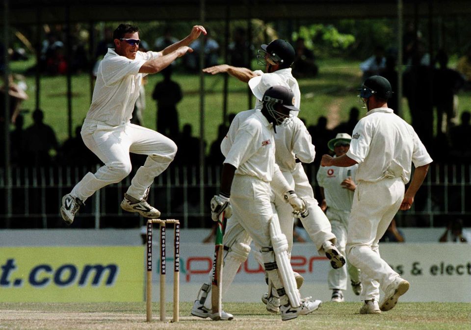 Giles: "An Achilles problem affected my rhythm, but then in the first innings at Colombo, I just clicked and found something again"