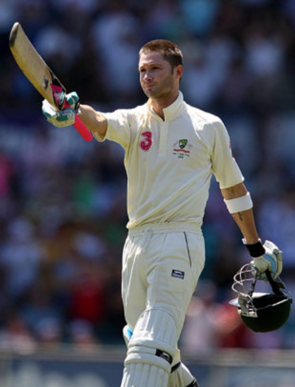 Michael Clarke was the highest run-getter in the Tests