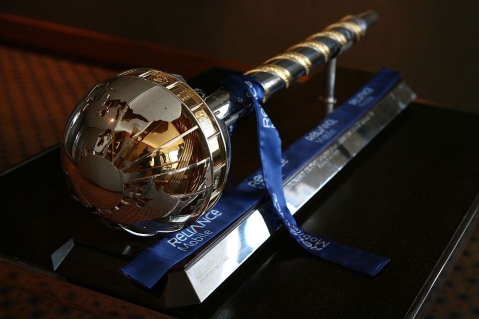 The ICC Test Championship Mace is given to the top-ranked Test side