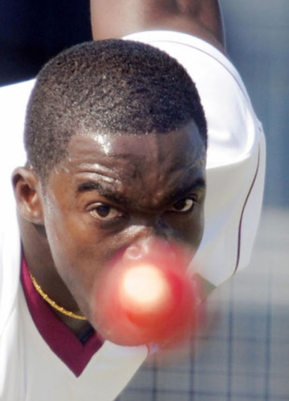 Jerome Taylor: one of several fast bowlers who have made excellent use of the bowler-friendly conditions at Sabina Park