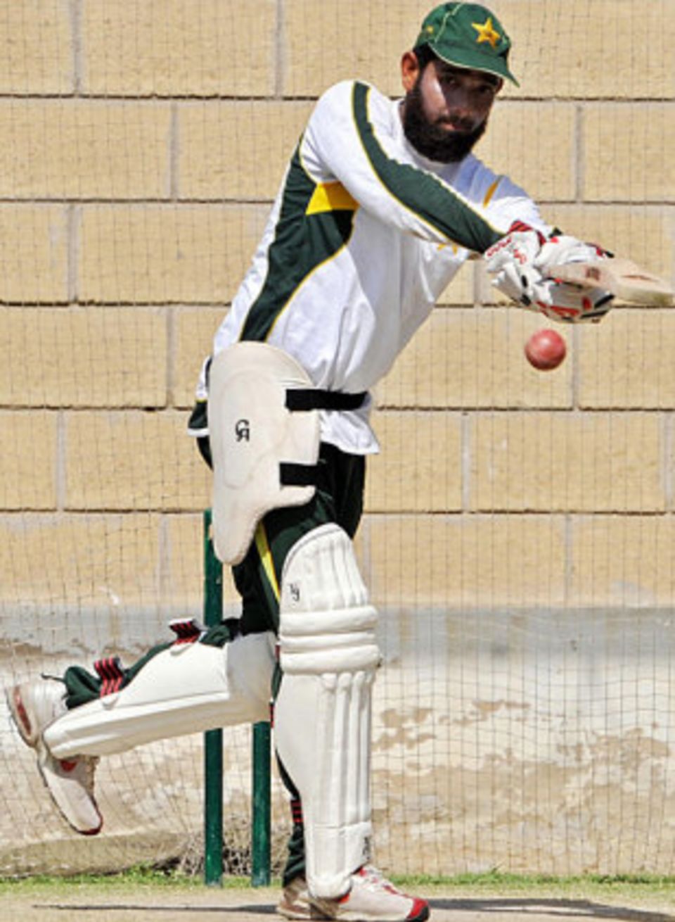 Asim Kamal made 80 for Karachi Whites
