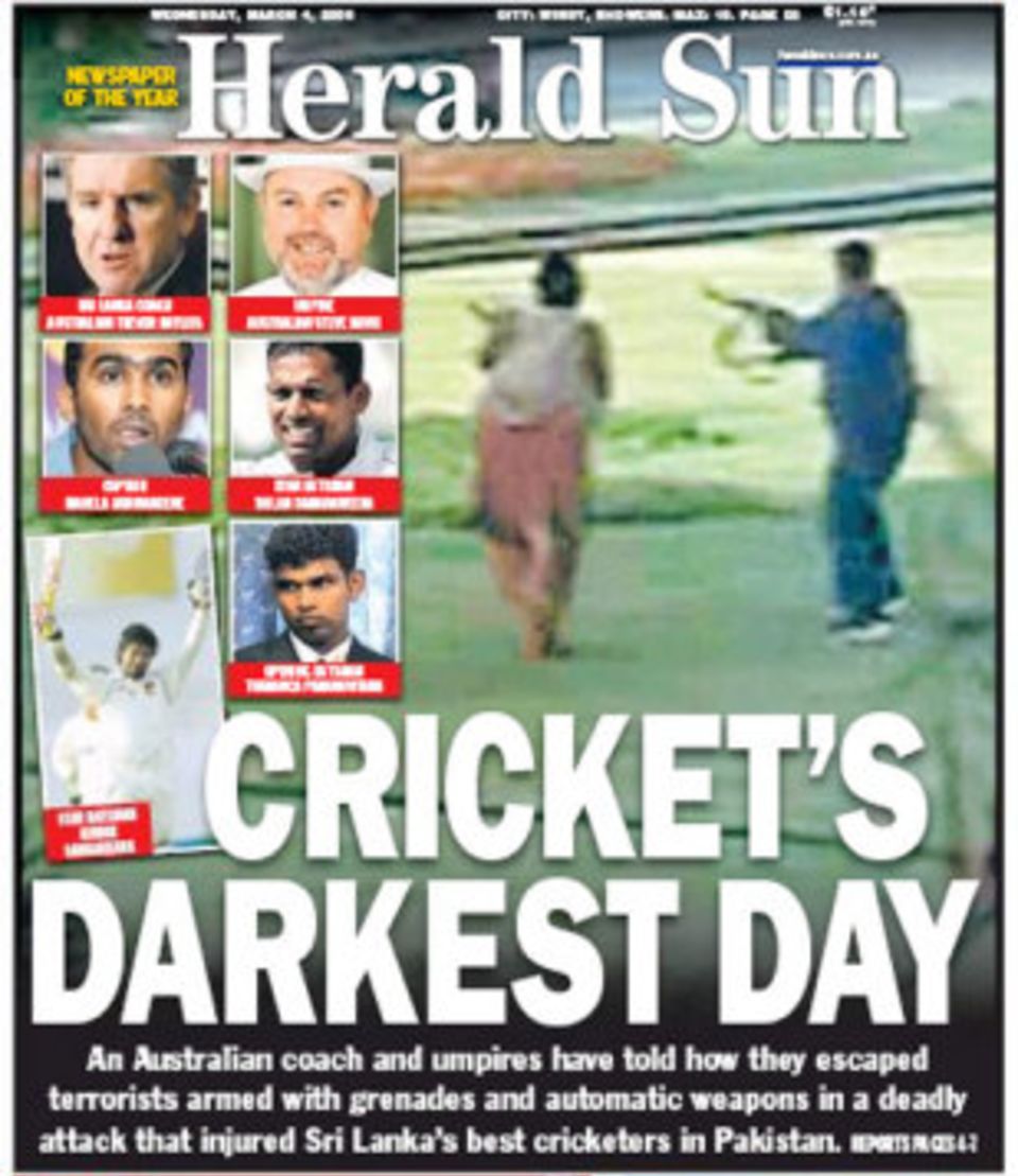 The Lahore attacks have ruined the prospects of international cricket in Pakistan in the near future