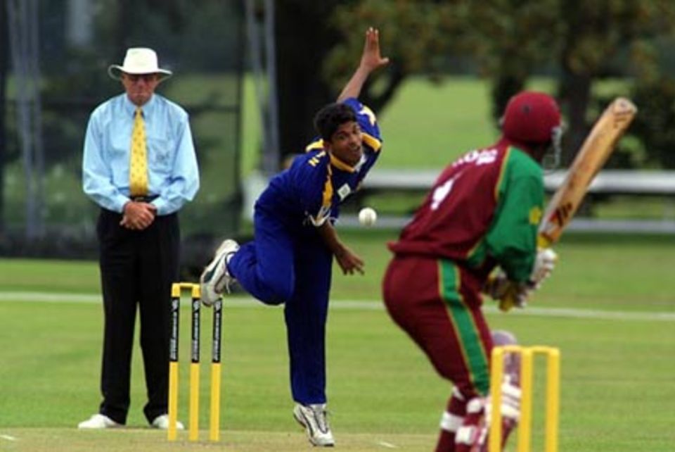Dhammika Niroshana made his Sri Lanka Under-19 debut in 2000 and went on to captain them in 2002